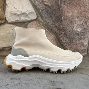 Sorel Kinetic Breakthru Acadia Waterproof High Top Sneakers Ankle Boots Zip Up